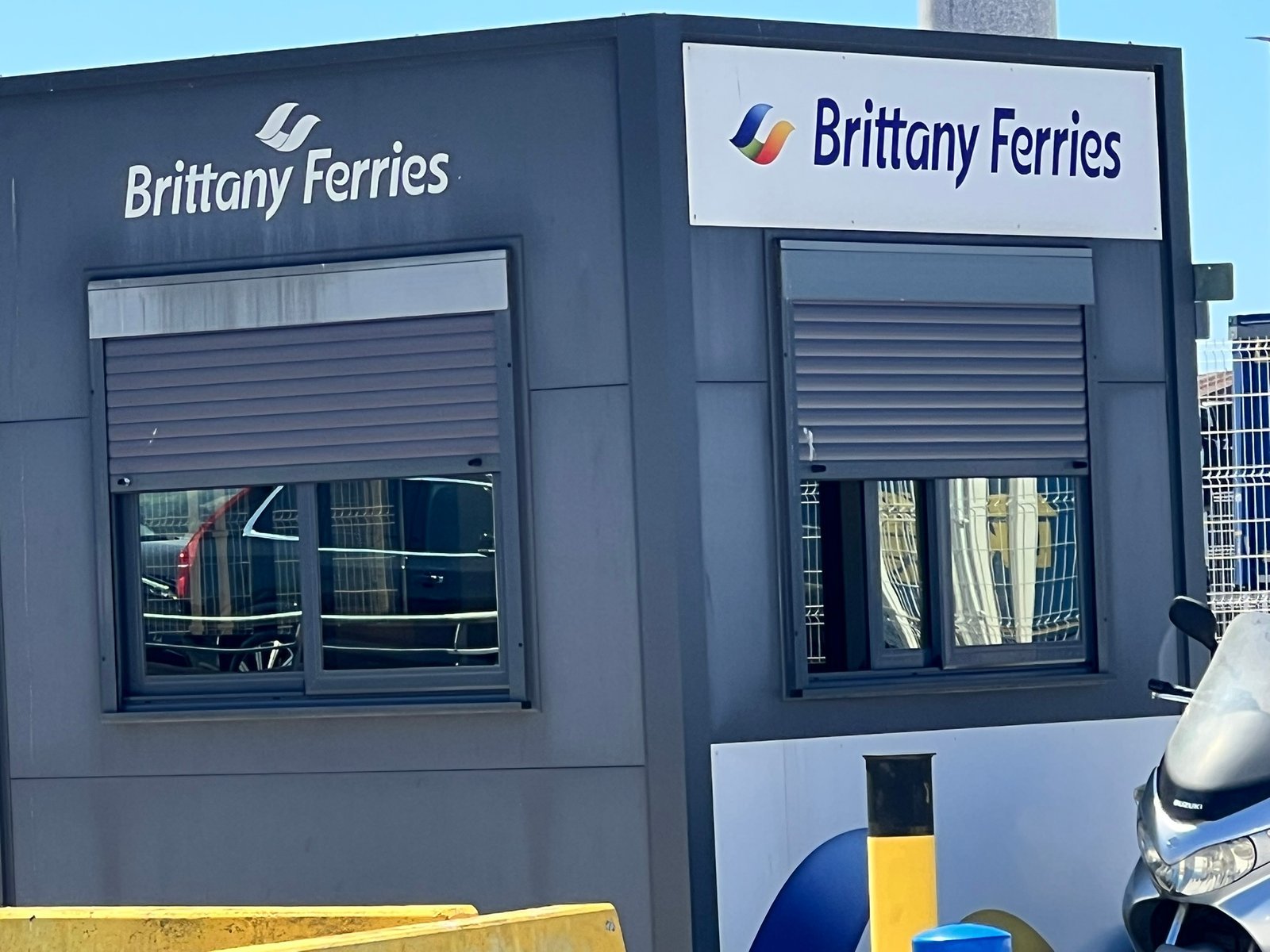 Terminal de Brittany Ferries en el puerto de Santander
